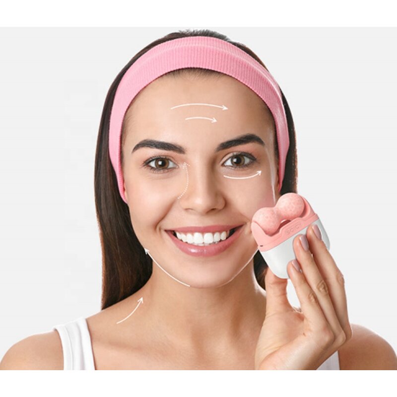 Ice Roller Manufacturer - 2 in 1 Soicy S30 Double Head Massage for Face Lifting Shaping Cooling