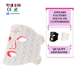 LED Face Mask Manufacturer - Factory Direct Free Customize LOGO Silicone Red Light 630nm Near Infrared 850mm