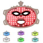 LED Facial Mask Manufacturer - 2025 Newest Flexible Silicone 7-Color Red Light for Anti-Aging