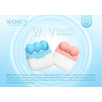 Ice Roller Manufacturer - 2025 Hot Selling Skin Cooling Derma Face Body Massager W+V Shaped Mini