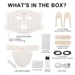 Red Light Therapy Mask Manufacturer - 2025 Soft Food Grade Silicone 460 590 630 830nm Infrared