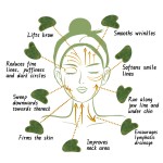 玉石刮痧套装工厂-批发天然石英石工具
