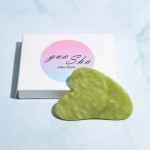 Gua Sha Tools Factory - Wholesale Green Facial Scraping Stone