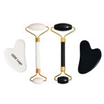 Jade Roller Set Manufacturer - Natural White Jade Anti-Aging Box