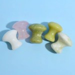 Jade Mushroom Factory - Light Green Handmade Hot Stone Massage