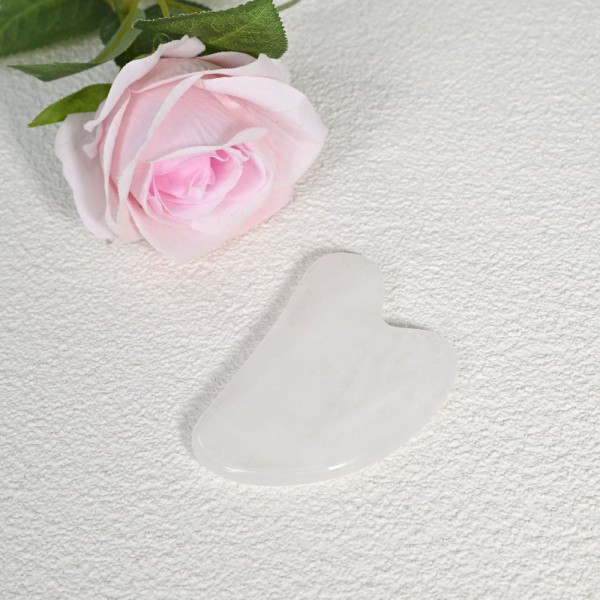 Quartz Guasha Manufacturer - White Crystal Face Eye Massager