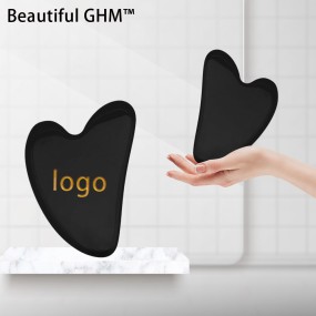 Gua Sha Board Manufacturer - Heart Shaped Natural Stone Face Lift