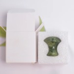 蘑菇刮痧生产商-天然绿色石材面部提升
