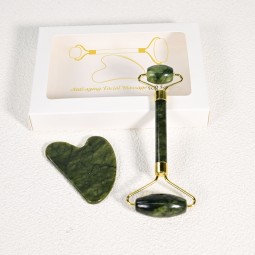 玉石滚轮工厂-天然瘦身刮痧刮板工具