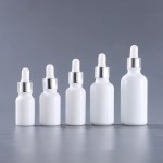 Glass Bottle Factory - Luxury White Porcelain Dropper Bottle