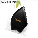 Gua Sha Massager Factory - Custom Logo Black Bian Stone Tool