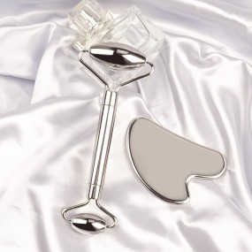 面部滚轮工厂-抗衰老不锈钢双头