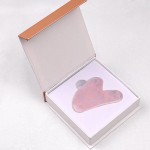 Resin Guasha Manufacturer - Pink Jawline Sculpting Massage Tool