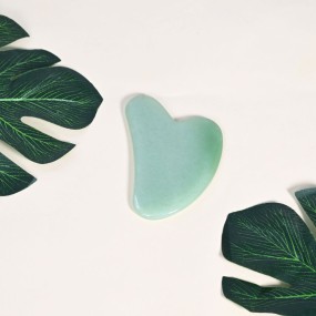 Aventurine Gua Sha Manufacturer - Natural Stone Toxin Prevention