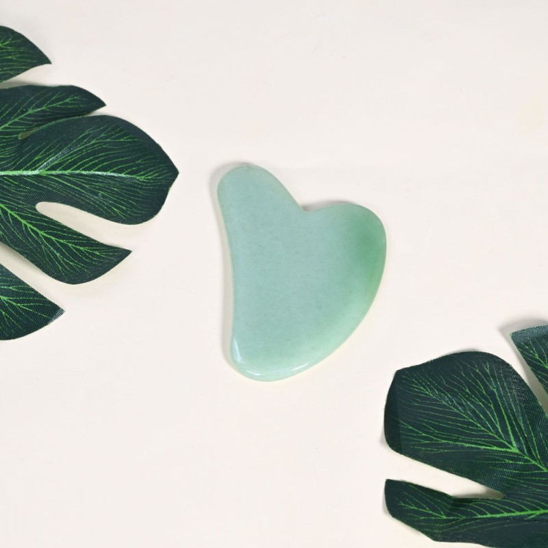 Aventurine Gua Sha Manufacturer - Natural Stone Toxin Prevention