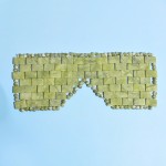 Gua Sha Tool Manufacturer - Hot Sale Natural Light Green Eye Mask