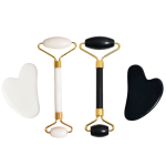 Jade Roller Set Manufacturer - Natural White Jade Anti-Aging Box