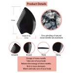 Gua Sha Massager Factory - Custom Logo Black Bian Stone Tool