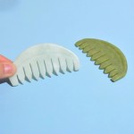 玉石梳工厂-天然多功能身体按摩工具