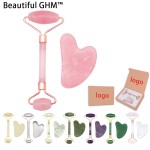 Jade Gua Sha Set Manufacturer - Private Label Rose Quartz Massager