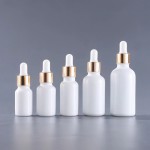 Dropper Bottle Manufacturer - Matt White Frosted Glass Container
