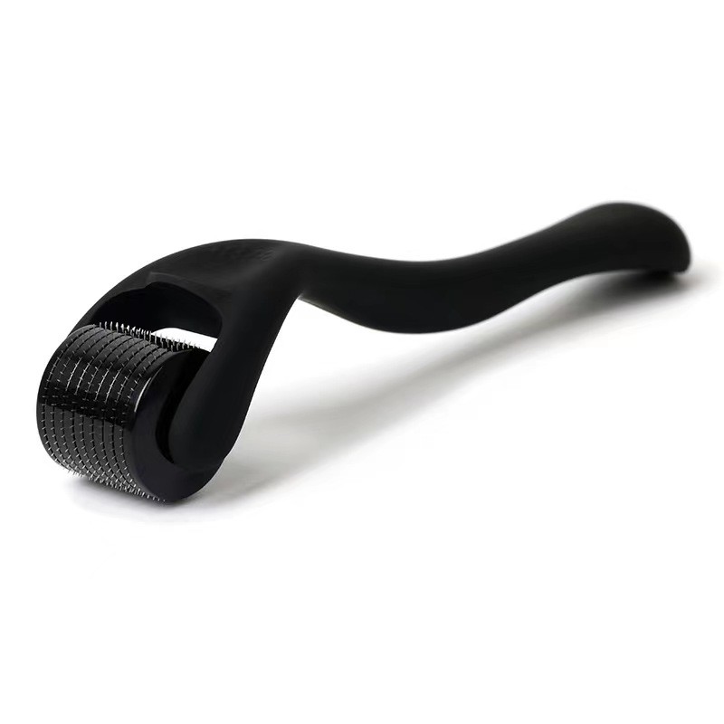 Derma Roller Manufacturer - Matte Black 0.5mm Beard Growth