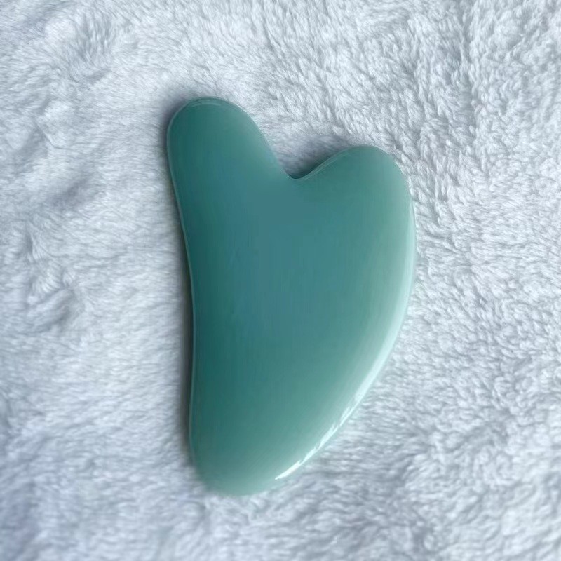 Gua Sha Tools Factory - Heart-shaped Resin Body Massager