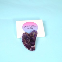 刮痧工具工厂-优质紫水晶面部按摩器
