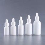 Glass Bottle Factory - Luxury White Porcelain Dropper Bottle
