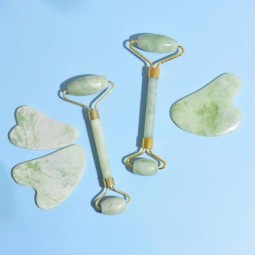 刮痧工具工厂-浅绿色岫岩自我护理按摩