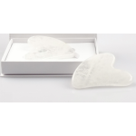刮痧工具工厂-白水晶石英面部按摩器