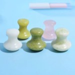 Jade Mushroom Factory - Light Green Handmade Hot Stone Massage