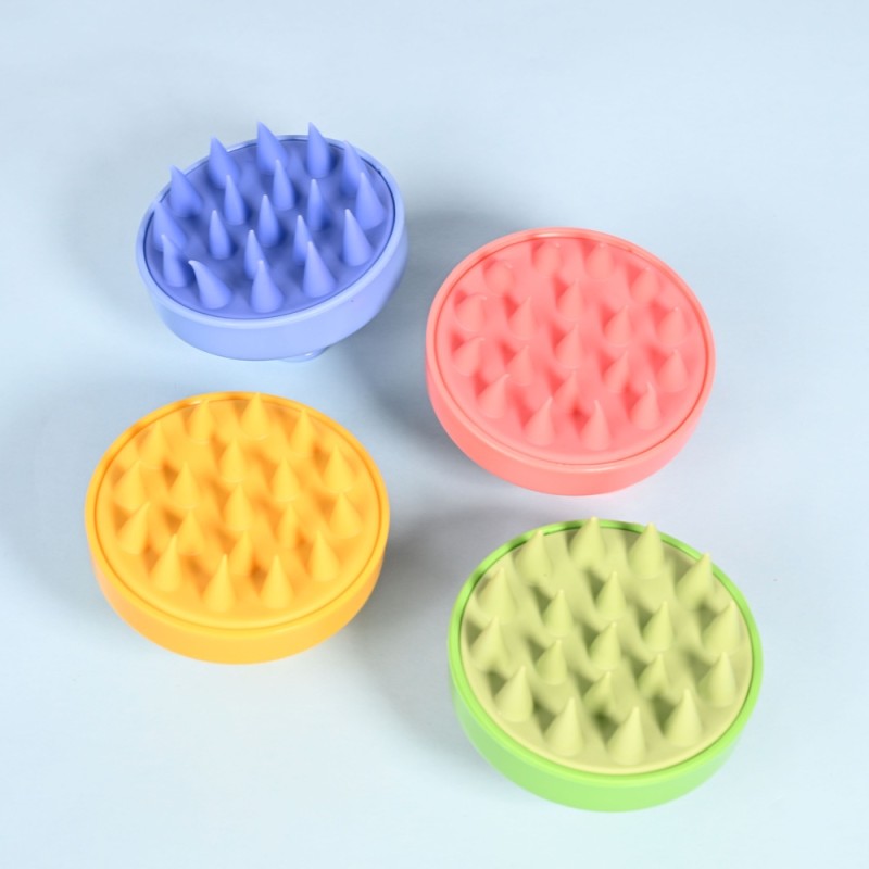 Scalp Scrubber Factory - Silicone Shampoo Brush Massager
