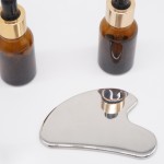 刮痧工具工厂-不锈钢水晶面部按摩器