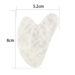 刮痧工具工厂-白水晶石英面部按摩器