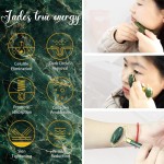 Jade Roller Tools Factory - Natural Green Gua Sha Eye Massager