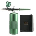 Airbrush Compressor Kit - Professional Makeup Barber Cordless Nail Paint Spray Gun