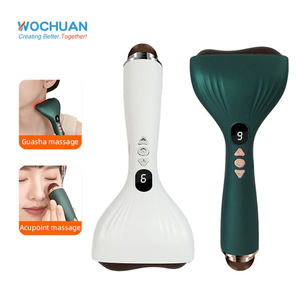 Electric Gua Sha Tool - 2025 Acupuncture Bian Stone Face Lift Neck Lifting Tool
