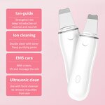 Ultrasonic Skin Scrubber - Professional Portable Blackhead Remover Face Spatula