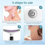 7 in 1 LED Facial Massager - 2025 Trends Neck Face Skin Tightening Lifting Tool