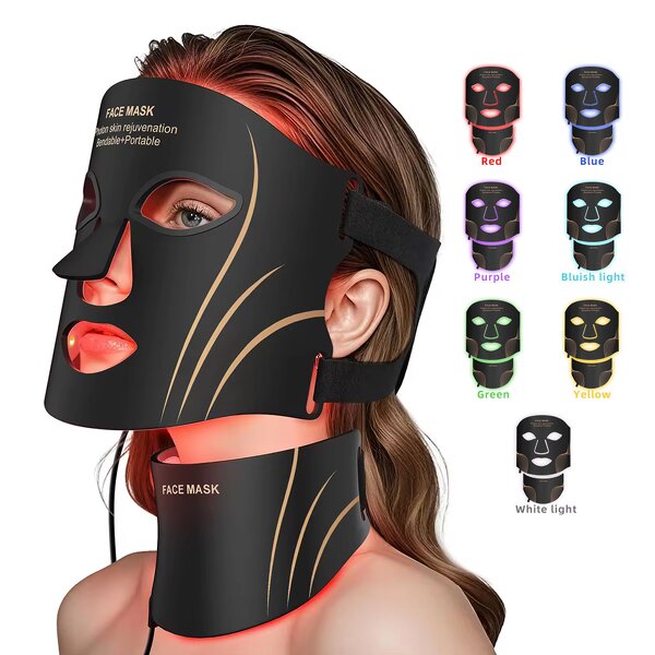 Silicone Face Mask Device - 2025 New Home Skin Scrubber Anti Aging Acne Tool