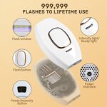 IPL Laser Hair Remover - Painless Hand Held Epilator Hair Removal Machine Women