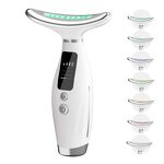 7 in 1 LED Facial Massager - 2025 Trends Neck Face Skin Tightening Lifting Tool