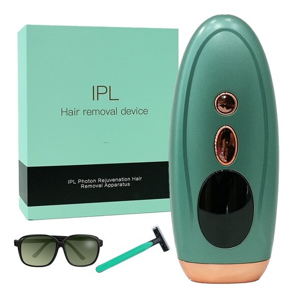 IPL Laser Hair Removal - Factory Direct Green Portable Home Epilator for Women