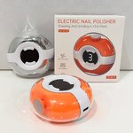 Electric Baby Nail Clipper - Wireless 3 Speed LED Light Trimmer File Storage Box