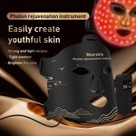 Silicone LED Face Mask - 2025 Best Selling Red Light Rejuvenating Therapy Tool