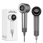 Ionic Pet Hair Dryer - Professional Mini Leafless Negative Ion 110000 Rpm Dryer