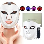 Foldable LED Face Mask - 2025 180 Beads 4 Colors Infrared Red Blue Light Tool