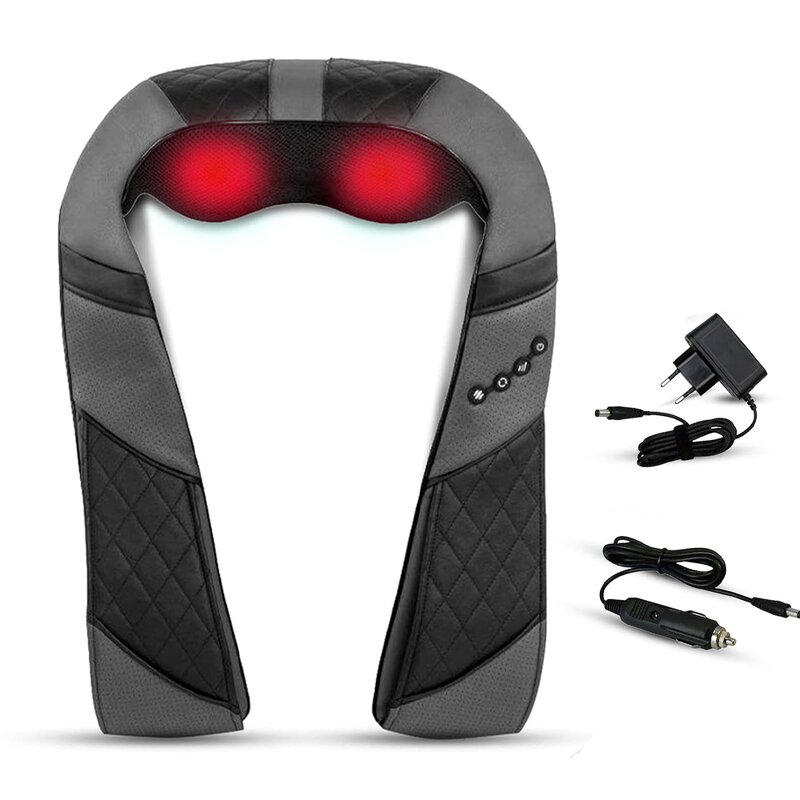 Shiatsu Massage Pillow - Wholesale OEM Kneading Back Neck Shoulder Heat Massager