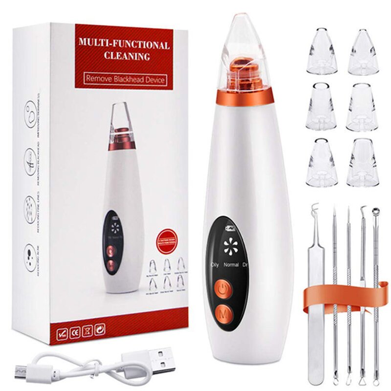 Blackhead Remover Vacuum - 2025 Trending Electric Facial Comedo Extractor Tool